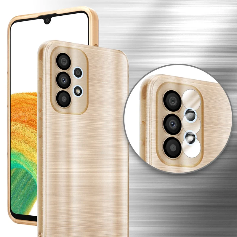 Cadorabo Hülle kompatibel mit Samsung Galaxy A33 5G TPU Silikon Case Cover