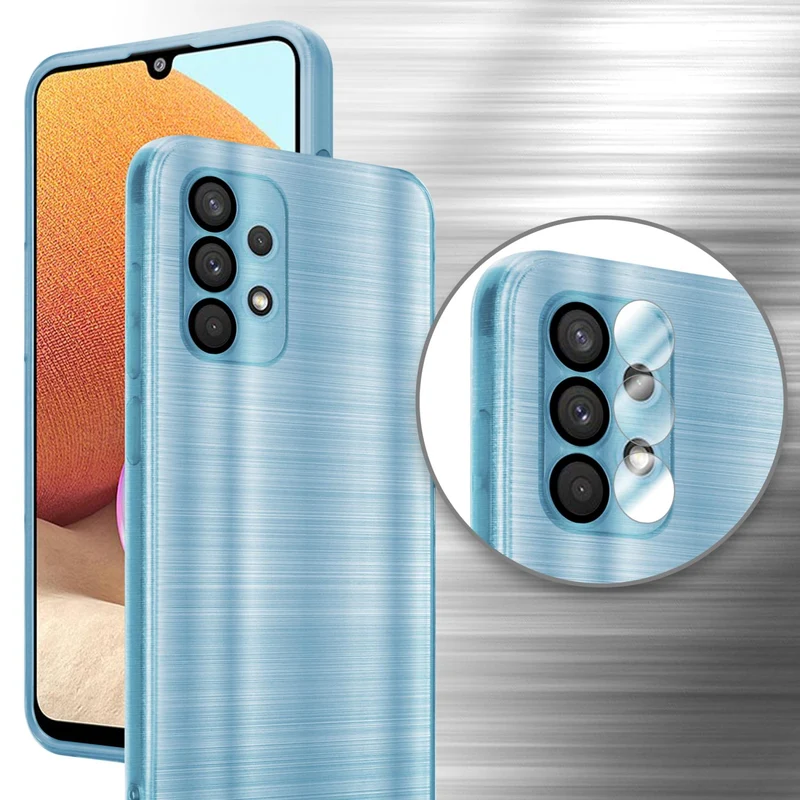 Cadorabo Hülle kompatibel mit Samsung Galaxy A32 4G TPU Silikon Case Cover