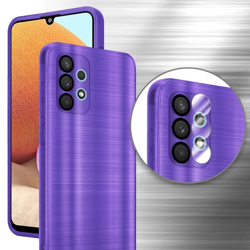 Cadorabo Hülle kompatibel mit Samsung Galaxy A32 4G TPU Silikon Case Cover