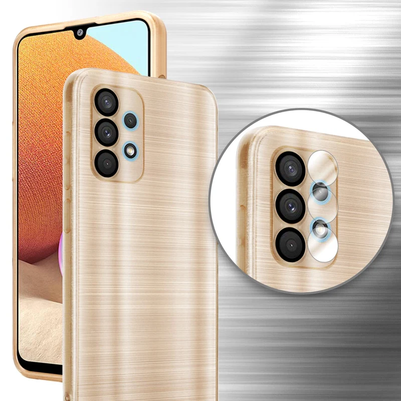 Cadorabo Hülle kompatibel mit Samsung Galaxy A32 4G TPU Silikon Case Cover
