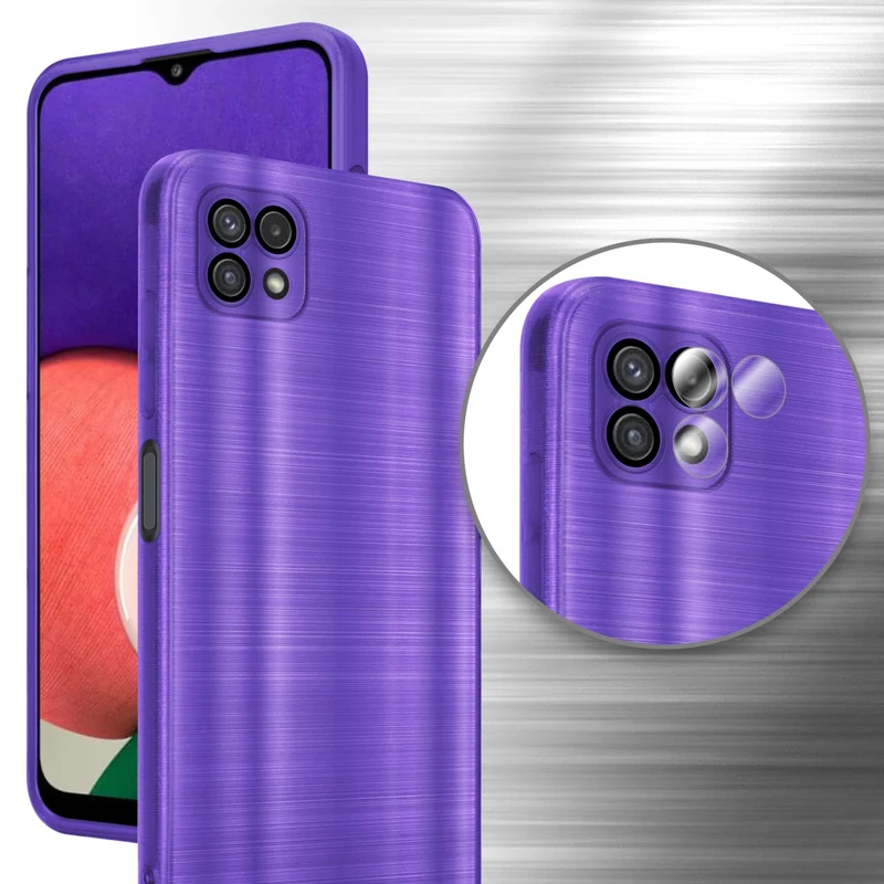 Cadorabo Hülle kompatibel mit Samsung Galaxy A22 5G TPU Silikon Case Cover