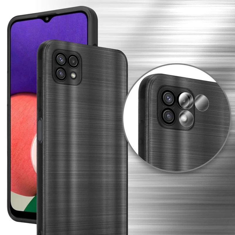 Cadorabo Hülle kompatibel mit Samsung Galaxy A22 5G TPU Silikon Case Cover