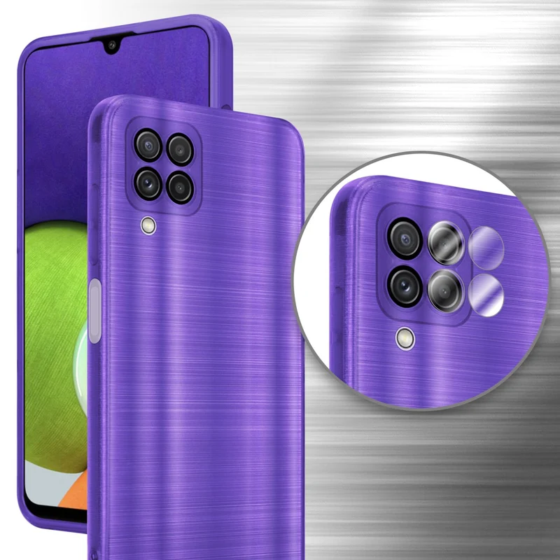 Cadorabo Hülle kompatibel mit Samsung Galaxy M22 / M32 4G TPU Silikon Case Cover