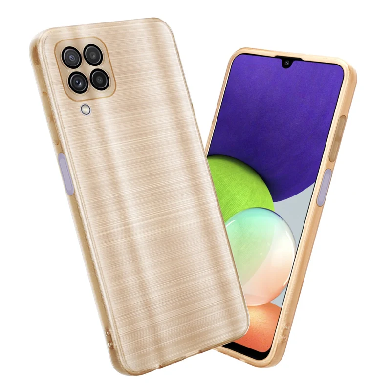 Cadorabo Hülle kompatibel mit Samsung Galaxy M22 / M32 4G TPU Silikon Case Cover