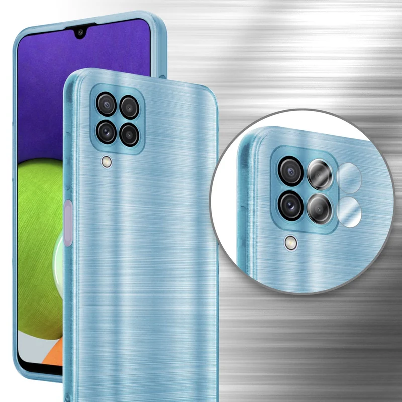 Cadorabo Hülle kompatibel mit Samsung Galaxy A22 4G TPU Silikon Case Cover