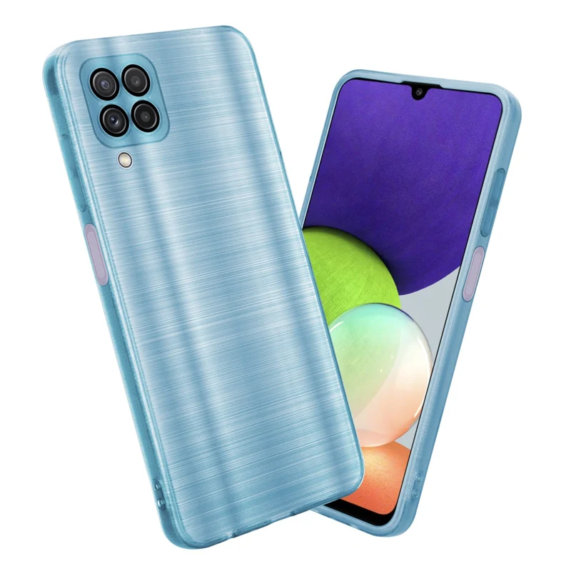 Cadorabo Hülle kompatibel mit Samsung Galaxy A22 4G TPU Silikon Case Cover