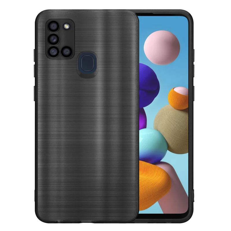 Cadorabo Hülle kompatibel mit Samsung Galaxy A21s TPU Silikon Case Cover