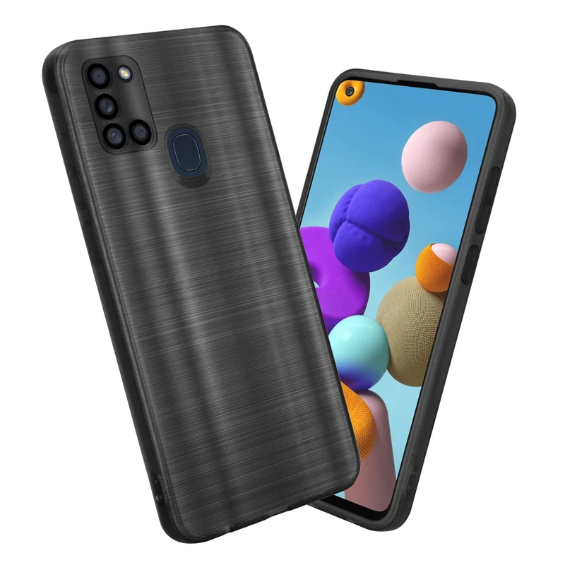 Cadorabo Hülle kompatibel mit Samsung Galaxy A21s TPU Silikon Case Cover