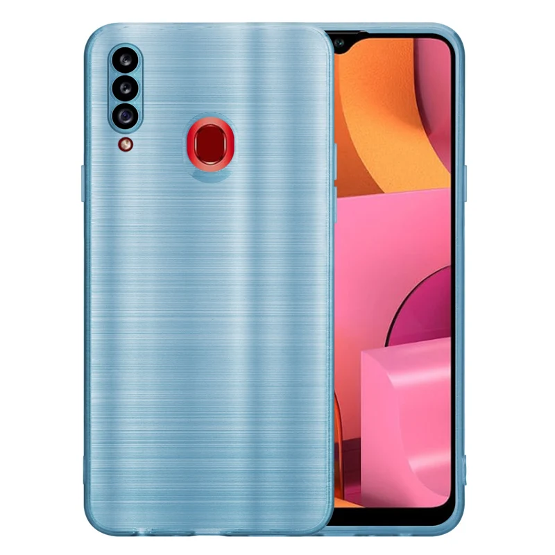 Cadorabo Hülle kompatibel mit Samsung Galaxy A20s TPU Silikon Case Cover