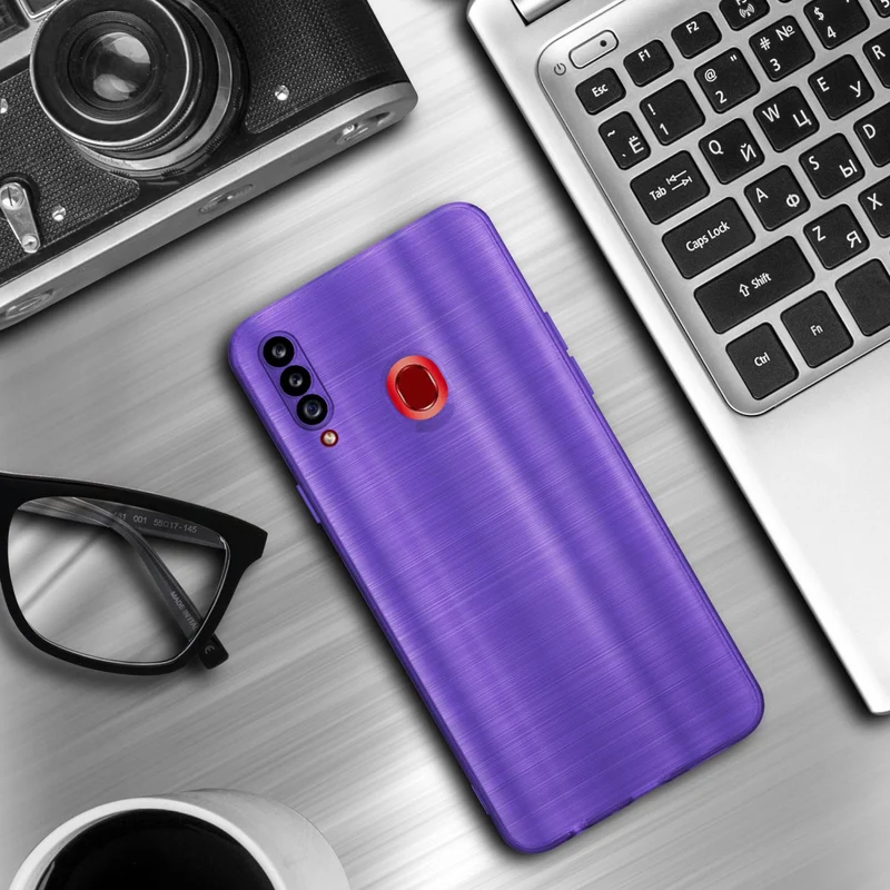 Cadorabo Hülle kompatibel mit Samsung Galaxy A20s TPU Silikon Case Cover