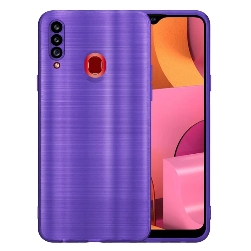 Cadorabo Hülle kompatibel mit Samsung Galaxy A20s TPU Silikon Case Cover