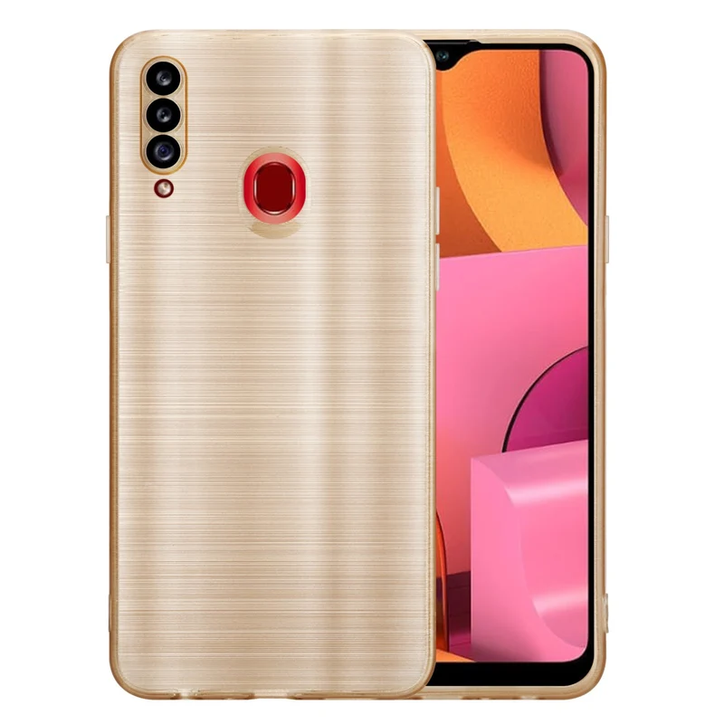 Cadorabo Hülle kompatibel mit Samsung Galaxy A20s TPU Silikon Case Cover
