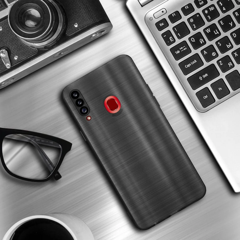 Cadorabo Hülle kompatibel mit Samsung Galaxy A20s TPU Silikon Case Cover