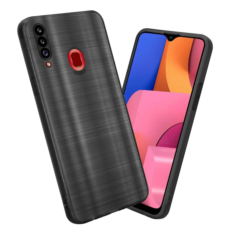 Cadorabo Hülle kompatibel mit Samsung Galaxy A20s TPU Silikon Case Cover