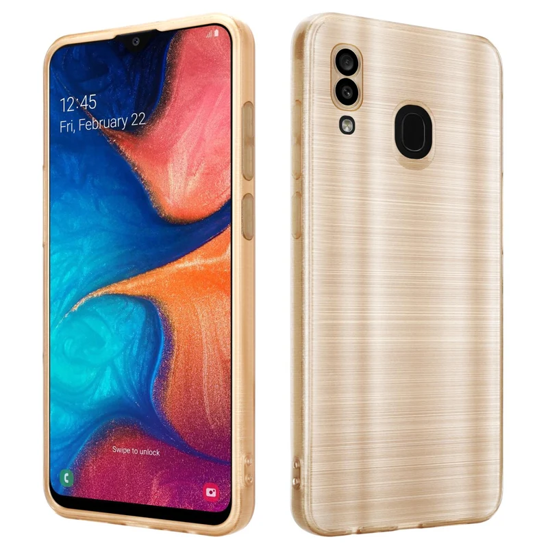 Cadorabo Hülle kompatibel mit Samsung Galaxy A20 / A30 / M10s TPU Silikon Case Cover