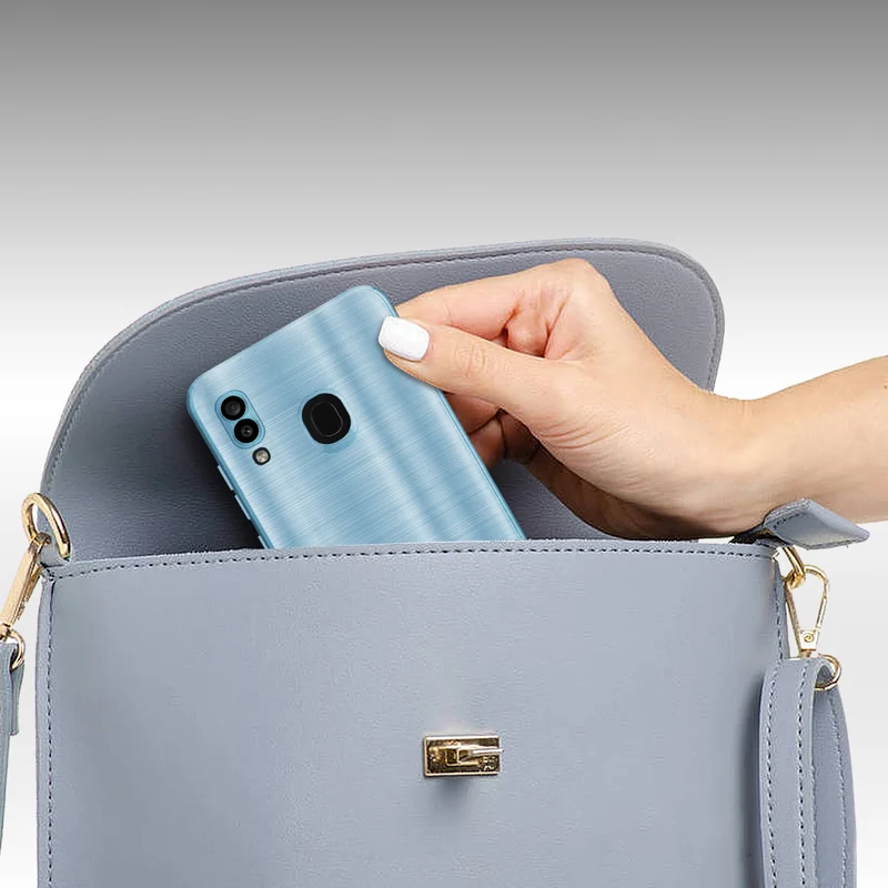 Cadorabo Hülle kompatibel mit Samsung Galaxy A20 / A30 / M10s TPU Silikon Case Cover