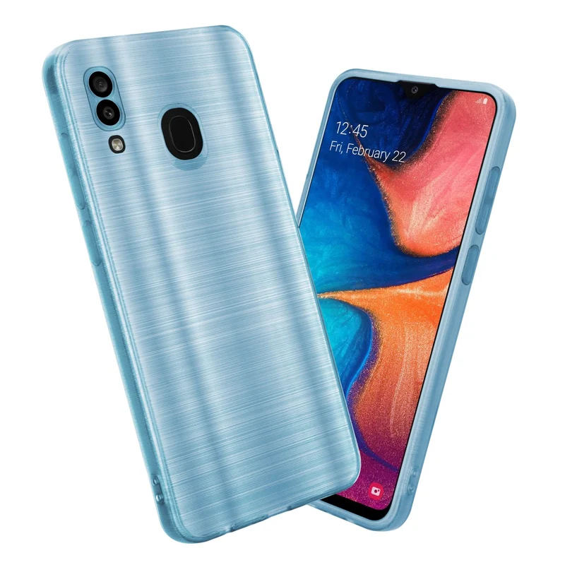 Cadorabo Hülle kompatibel mit Samsung Galaxy A20 / A30 / M10s TPU Silikon Case Cover