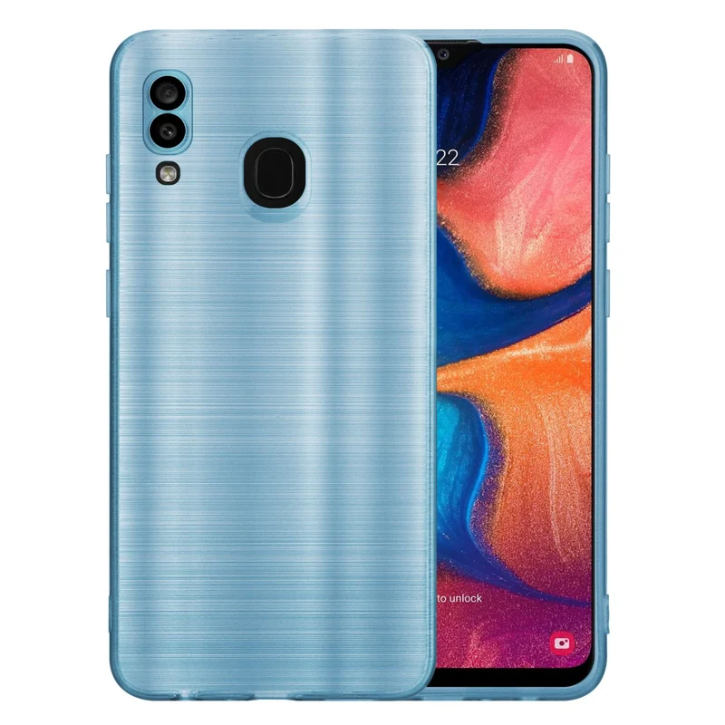 Cadorabo Hülle kompatibel mit Samsung Galaxy A20 / A30 / M10s TPU Silikon Case Cover