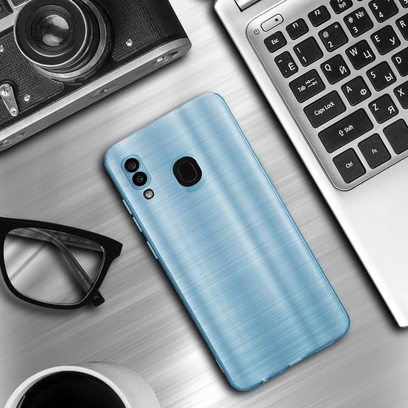 Cadorabo Hülle kompatibel mit Samsung Galaxy A20 / A30 / M10s TPU Silikon Case Cover