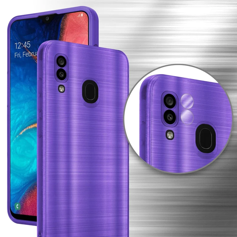 Cadorabo Hülle kompatibel mit Samsung Galaxy A20 / A30 / M10s TPU Silikon Case Cover