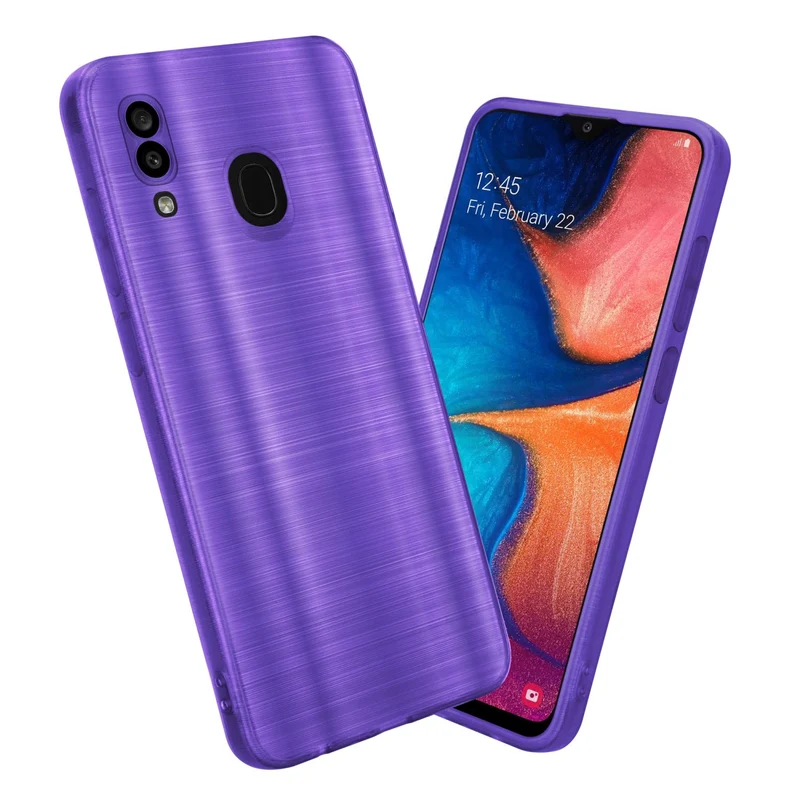 Cadorabo Hülle kompatibel mit Samsung Galaxy A20 / A30 / M10s TPU Silikon Case Cover