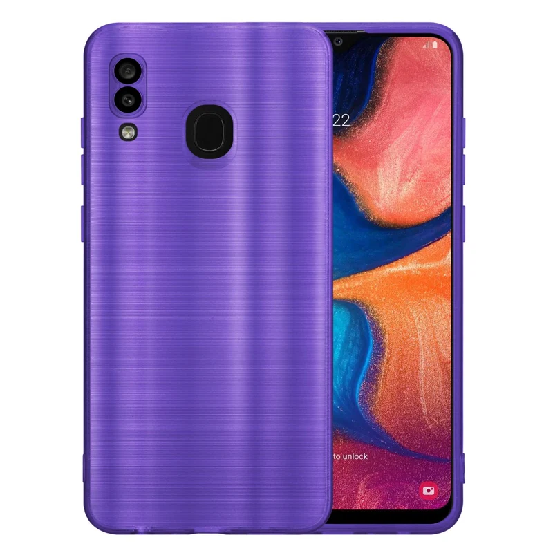 Cadorabo Hülle kompatibel mit Samsung Galaxy A20 / A30 / M10s TPU Silikon Case Cover
