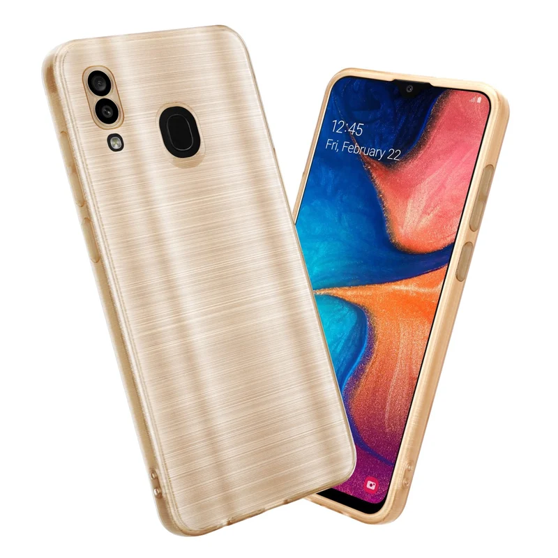 Cadorabo Hülle kompatibel mit Samsung Galaxy A20 / A30 / M10s TPU Silikon Case Cover