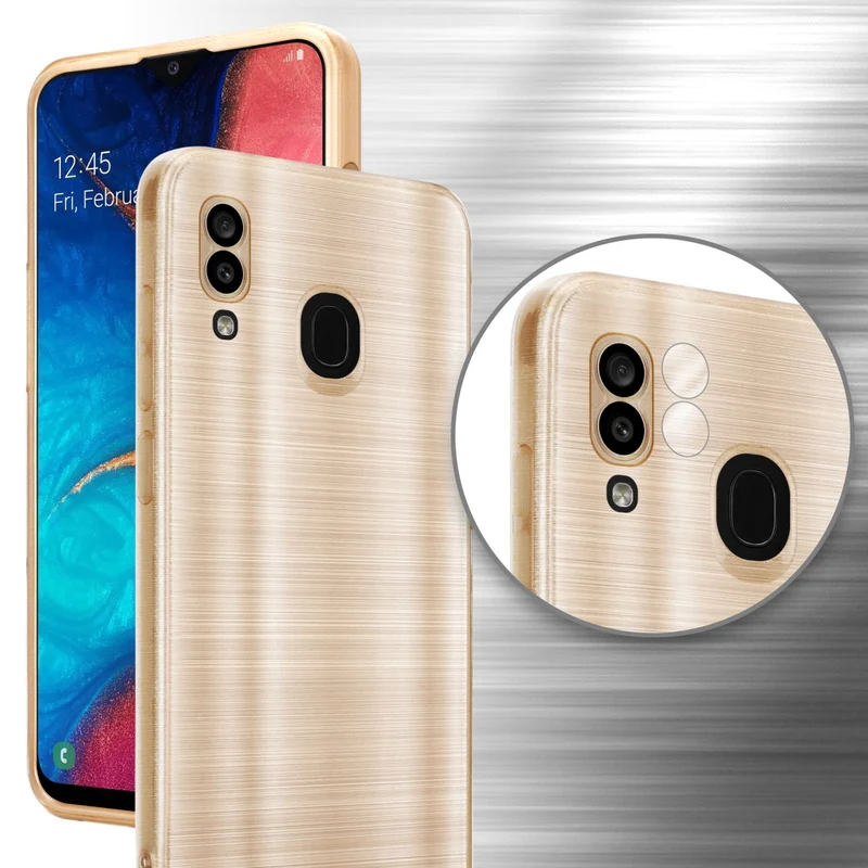 Cadorabo Hülle kompatibel mit Samsung Galaxy A20 / A30 / M10s TPU Silikon Case Cover