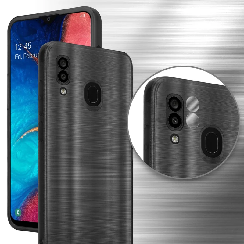 Cadorabo Hülle kompatibel mit Samsung Galaxy A20 / A30 / M10s TPU Silikon Case Cover