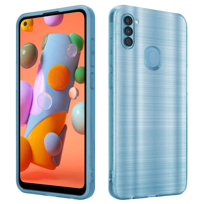 Cadorabo Hülle kompatibel mit Samsung Galaxy A11 / M11 TPU Silikon Case Cover