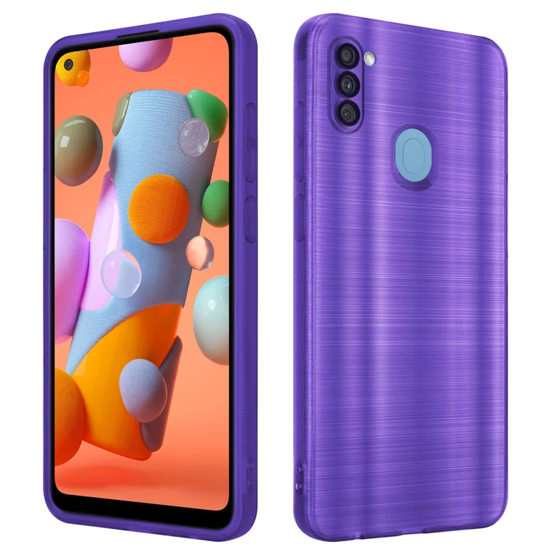 Cadorabo Hülle kompatibel mit Samsung Galaxy A11 / M11 TPU Silikon Case Cover