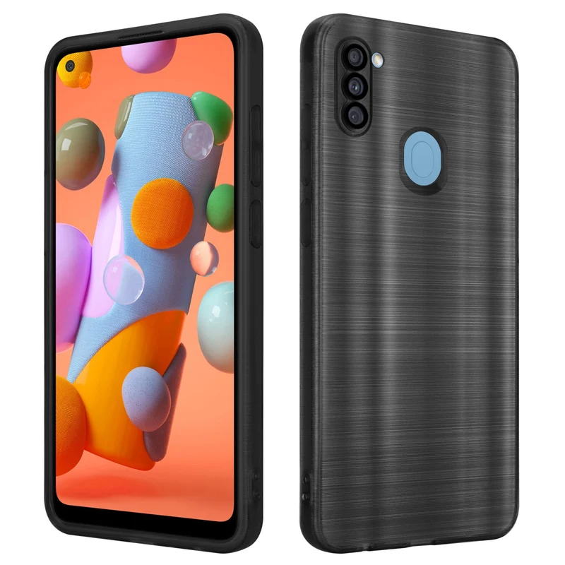 Cadorabo Hülle kompatibel mit Samsung Galaxy A11 / M11 TPU Silikon Case Cover