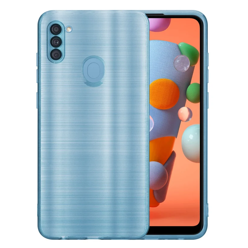 Cadorabo Hülle kompatibel mit Samsung Galaxy A11 / M11 TPU Silikon Case Cover