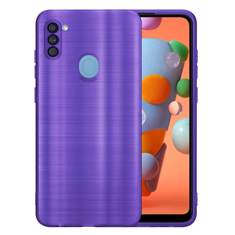 Cadorabo Hülle kompatibel mit Samsung Galaxy A11 / M11 TPU Silikon Case Cover
