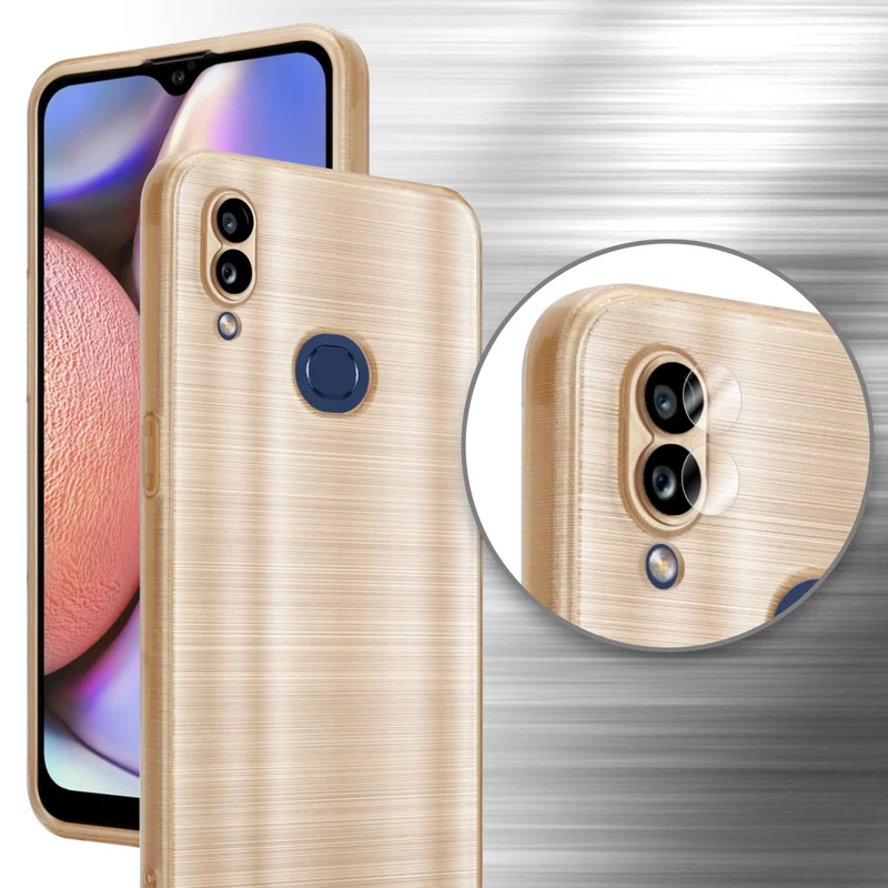 Cadorabo Hülle kompatibel mit Samsung Galaxy A10s / M01s TPU Silikon Case Cover