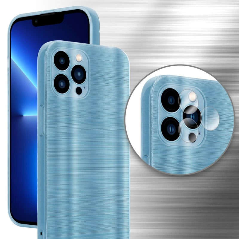 Cadorabo Hülle kompatibel mit Apple iPhone 13 PRO MAX TPU Silikon Case Cover