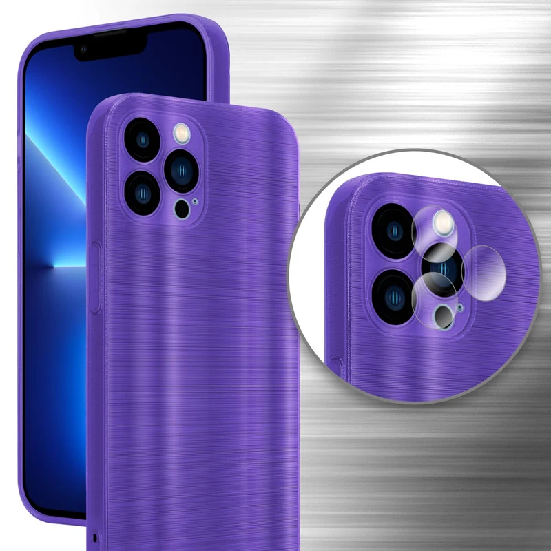 Cadorabo Hülle kompatibel mit Apple iPhone 13 PRO MAX TPU Silikon Case Cover