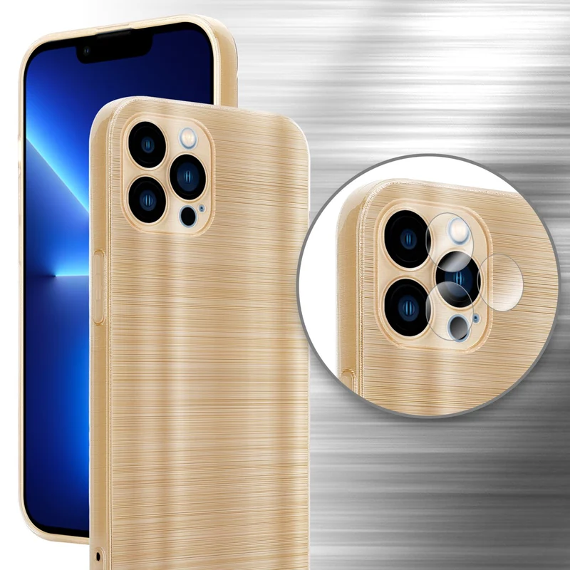 Cadorabo Hülle kompatibel mit Apple iPhone 13 PRO MAX TPU Silikon Case Cover