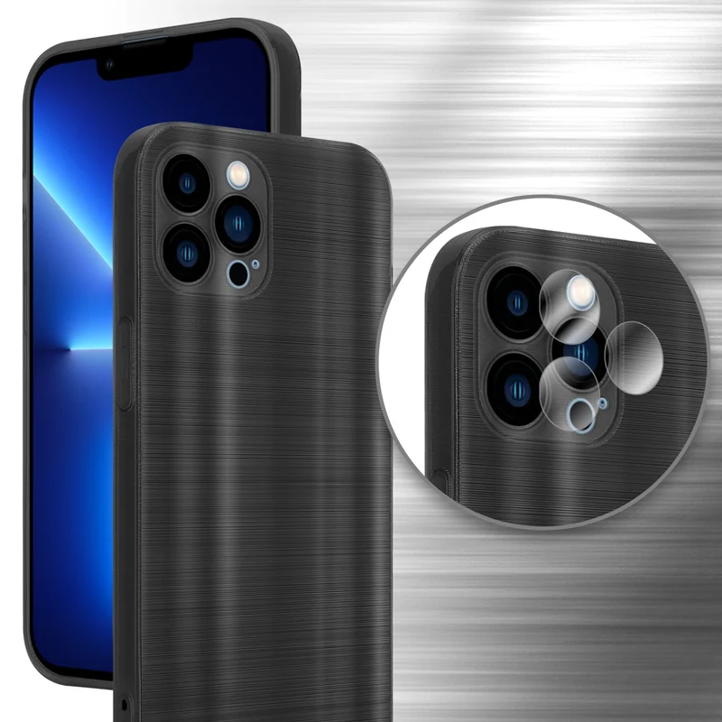 Cadorabo Hülle kompatibel mit Apple iPhone 13 PRO MAX TPU Silikon Case Cover