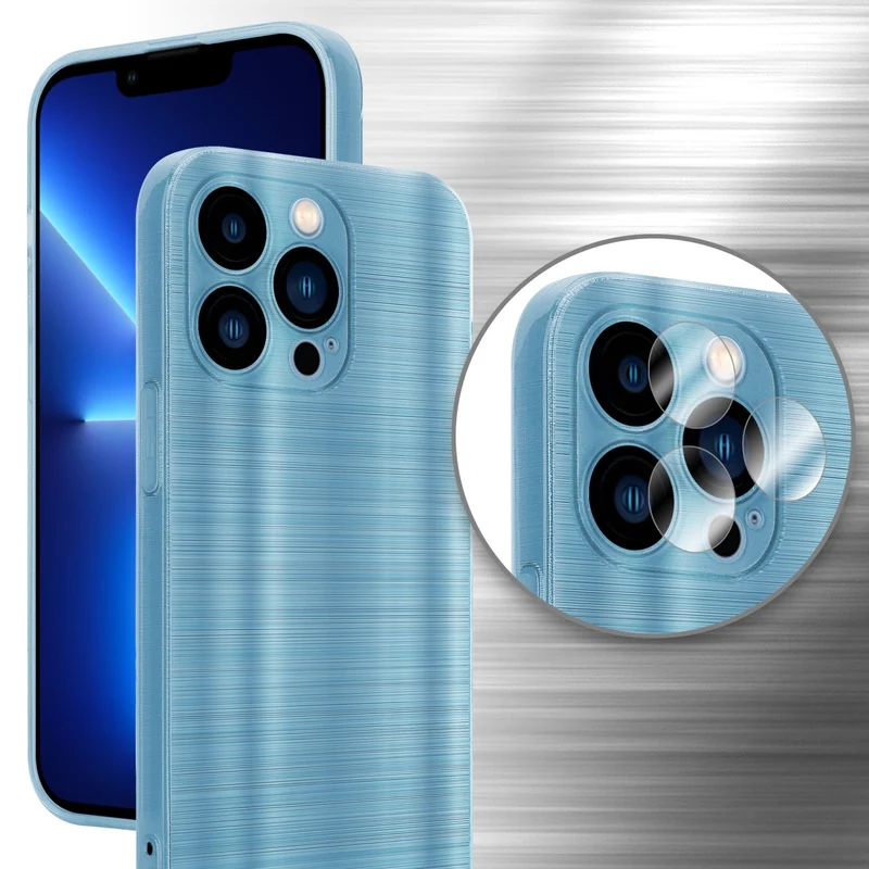 Cadorabo Hülle kompatibel mit Apple iPhone 13 PRO TPU Silikon Case Cover