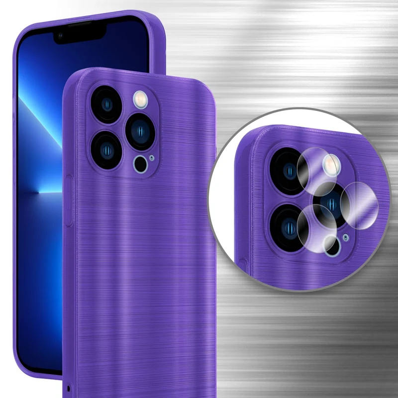 Cadorabo Hülle kompatibel mit Apple iPhone 13 PRO TPU Silikon Case Cover
