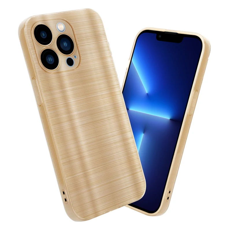 Cadorabo Hülle kompatibel mit Apple iPhone 13 PRO TPU Silikon Case Cover