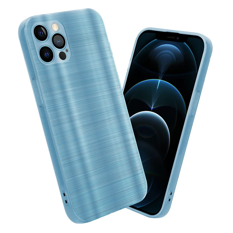 Cadorabo Hülle kompatibel mit Apple iPhone 12 PRO MAX TPU Silikon Case Cover