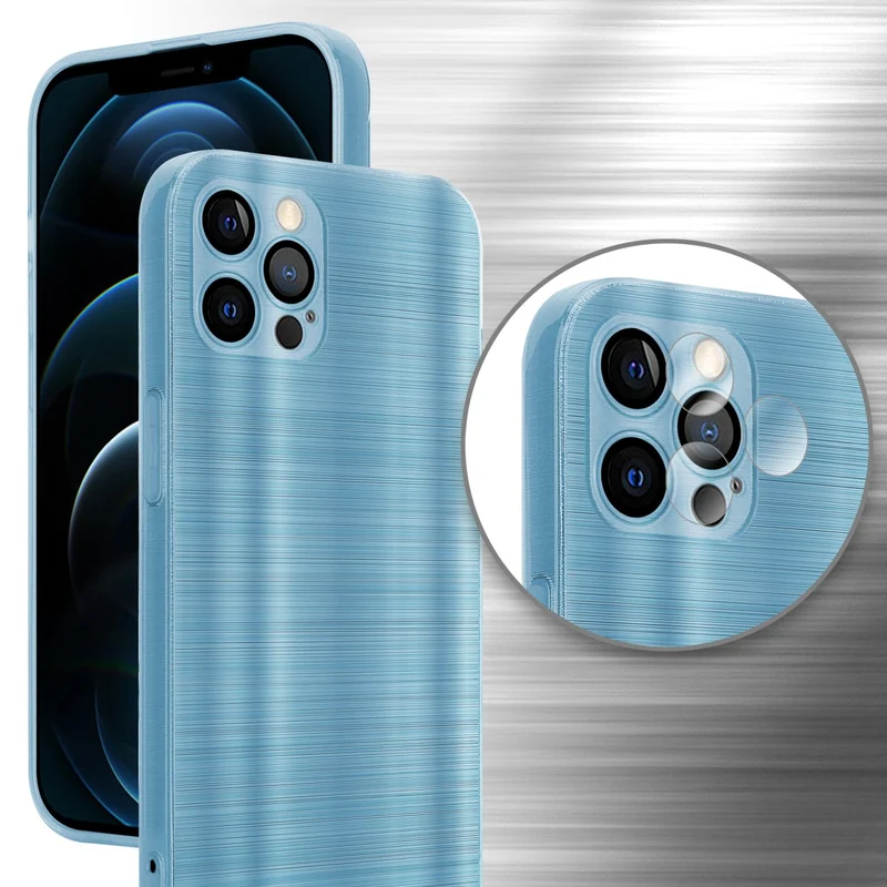 Cadorabo Hülle kompatibel mit Apple iPhone 12 PRO MAX TPU Silikon Case Cover