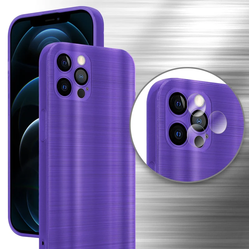Cadorabo Hülle kompatibel mit Apple iPhone 12 PRO MAX TPU Silikon Case Cover