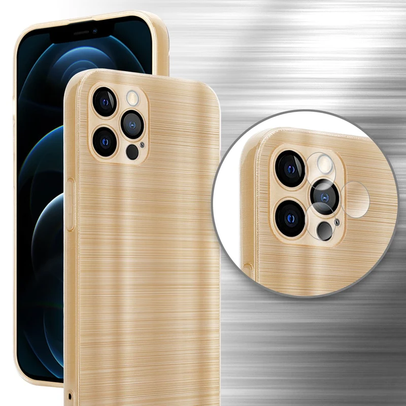 Cadorabo Hülle kompatibel mit Apple iPhone 12 PRO MAX TPU Silikon Case Cover