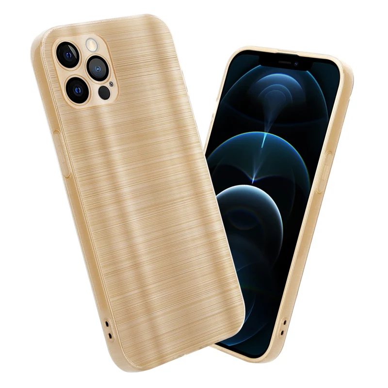Cadorabo Hülle kompatibel mit Apple iPhone 12 PRO MAX TPU Silikon Case Cover