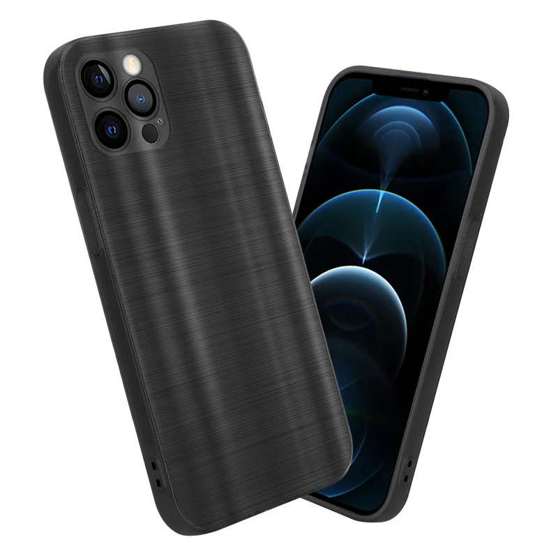 Cadorabo Hülle kompatibel mit Apple iPhone 12 PRO MAX TPU Silikon Case Cover