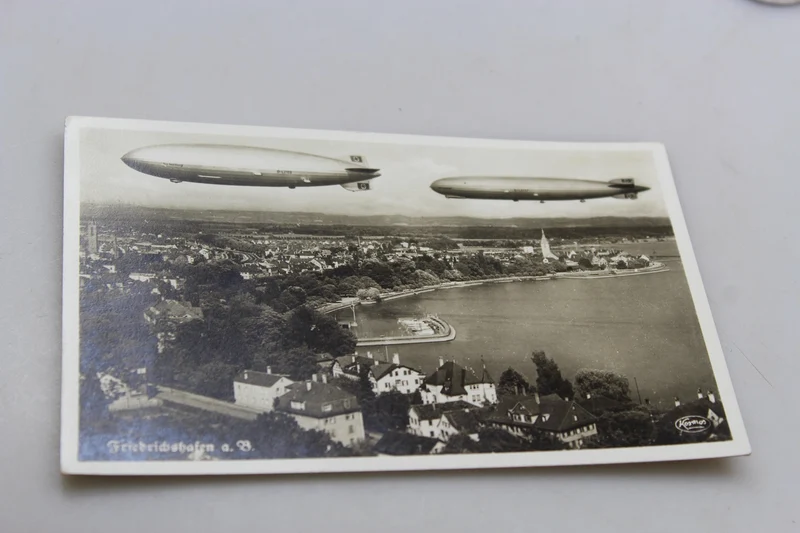 Zeppelin Postkarte