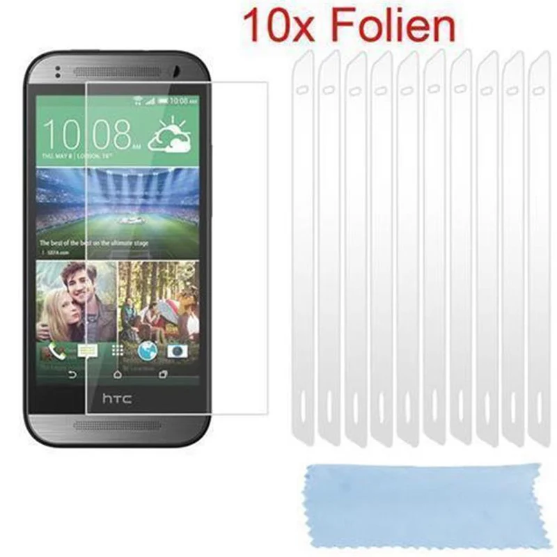 Cadorabo Displayschutzfolien kompatibel mit Blackberry Q10 - Schutzfolien 10 Stück hochtransparenter Schutzfolien gegen Staub, Schmutz und Kratzer